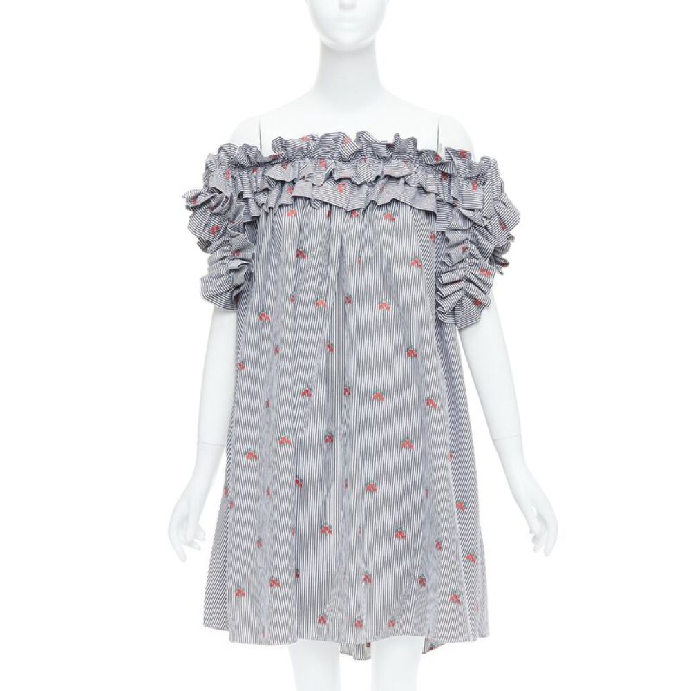 Alexander Mcqueen 2017 Ruffle Tent Dress